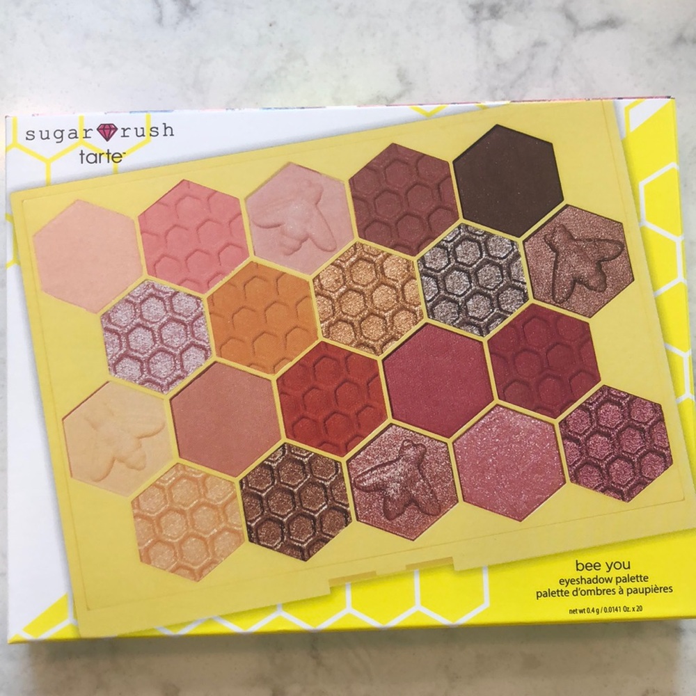 TARTE sugar rush “bee you” eyeshadow palette